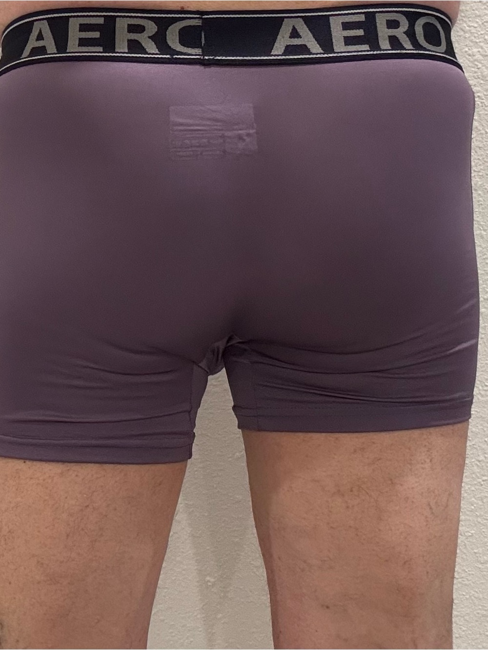 Aeropostale Men's Boxer Briefs in Purple with Branded Waistband - Picture 3 of 5